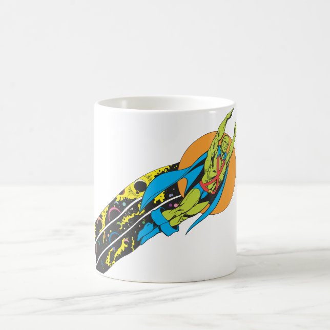 Taza De Café Martian Manhunter toma vuelo (Centro)