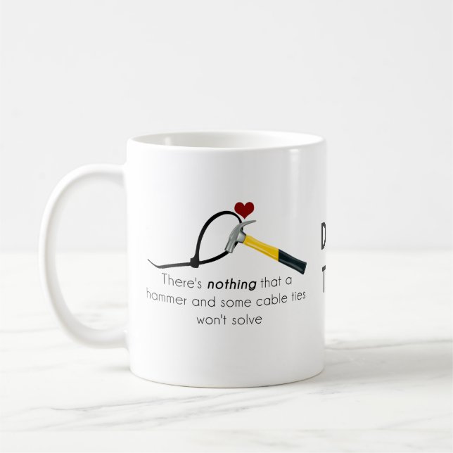 Taza De Café Martillo y zap-strap (Izquierda)