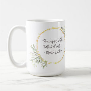 Taza De Café Martin Luther Cita Mug