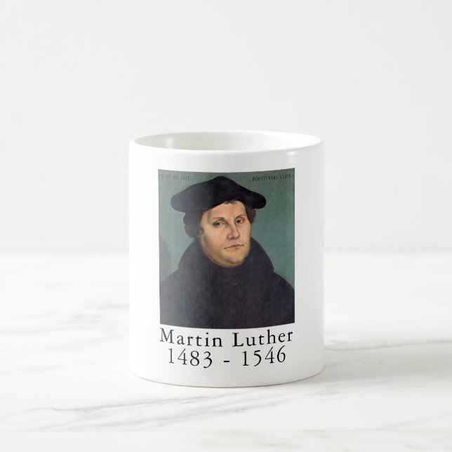 Taza De Café Martin Luther Coffee Mug - Serie de reformas (Centro)