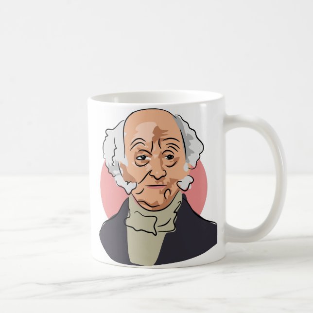 Taza De Café Martin Van Buren (Derecha)