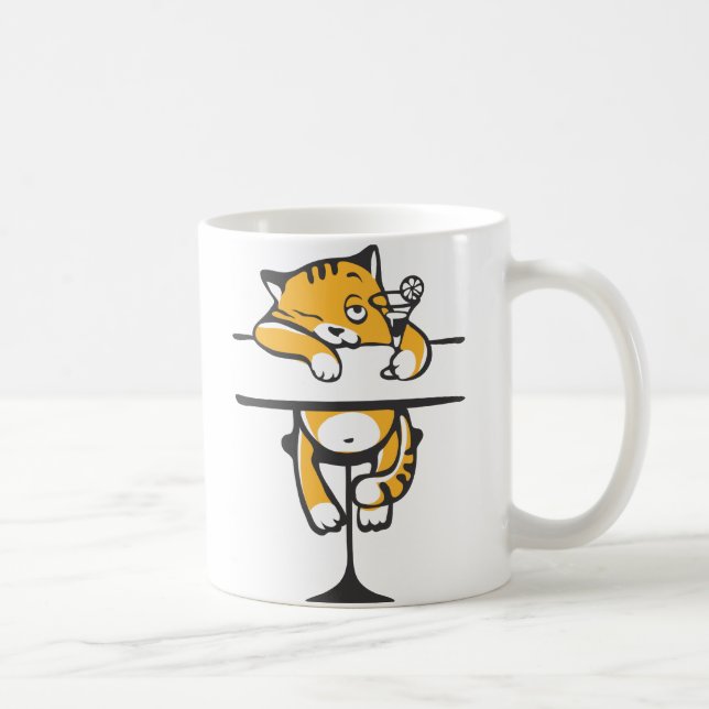 Taza De Café martini-gato (Derecha)