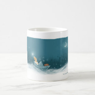 Taza De Café Marty navega a la aventura en su imaginación