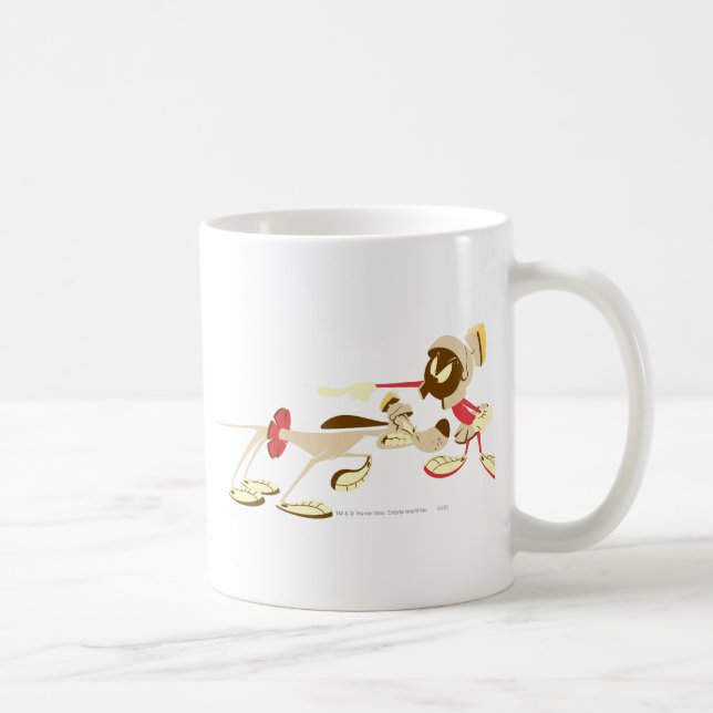 Taza De Café MARVIN EL MARCIANO™ y K-9 4 (Derecha)