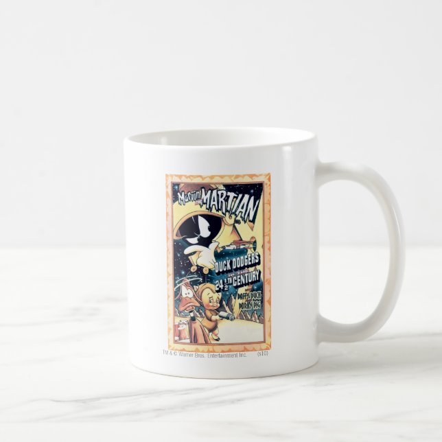 Taza De Café MARVIN THE MARTIAN™, DAFFY DUCK™ y Elmer (Derecha)