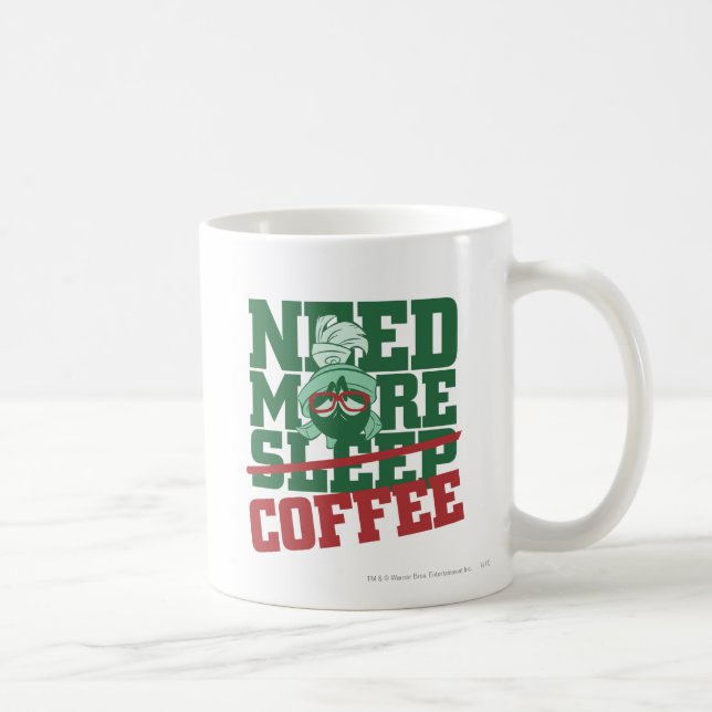 Taza De Café MARVIN THE MARTIAN™ - Necesita más café (Derecha)