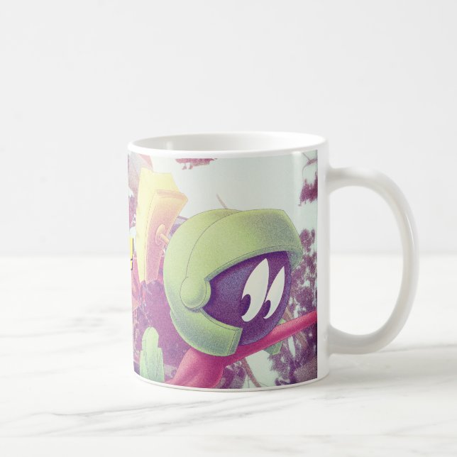 Taza De Café MARVIN THE MARTIAN™ On Vacation (Derecha)