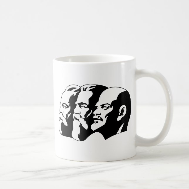 Taza De Café Marx, Engels et Lénin (Derecha)
