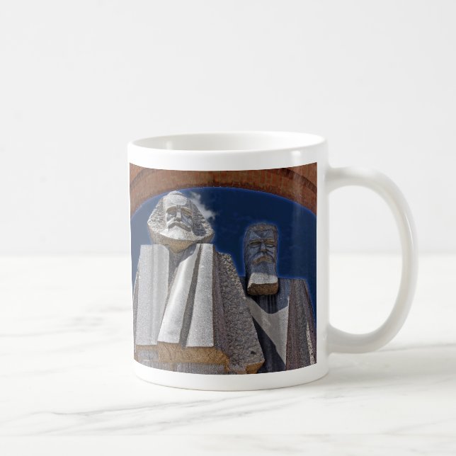 Taza De Café Marx y Engels (Derecha)