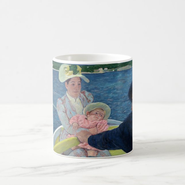 Taza De Café Mary Cassatt - La Fiesta del barco (Centro)
