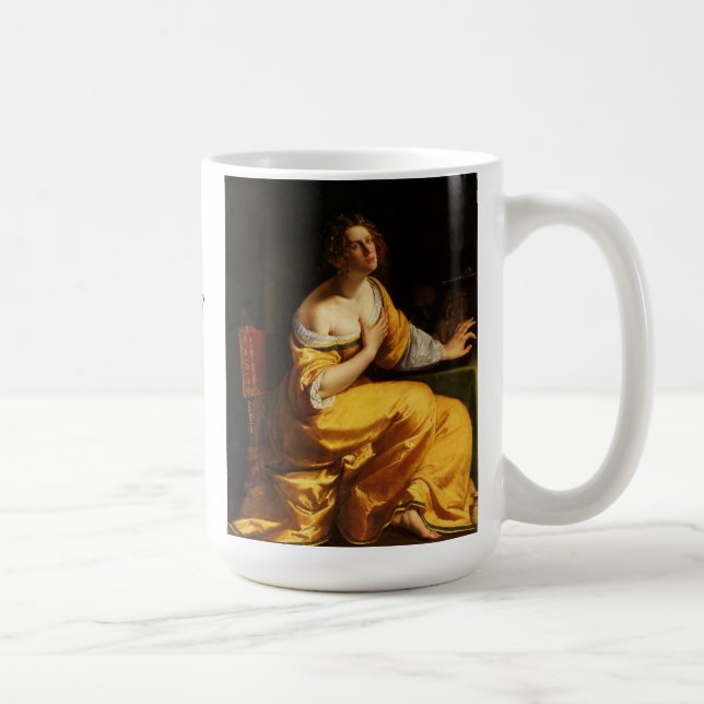 Taza De Café Mary Magdalene por Artemisia Gentileschi (Derecha)