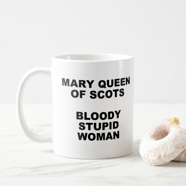 Taza De Café Mary Queen of Scots Mug (Con donut)