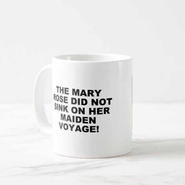 Taza De Café Mary Rosa Mug (Anverso izquierdo)