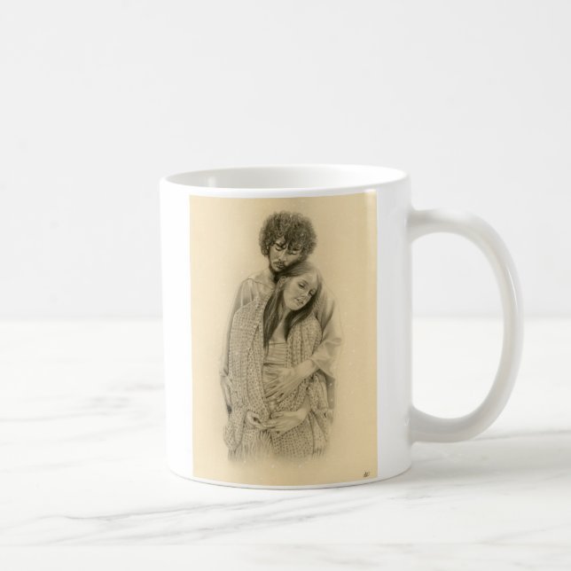 Taza De Café Mary y Joseph Mug (Derecha)