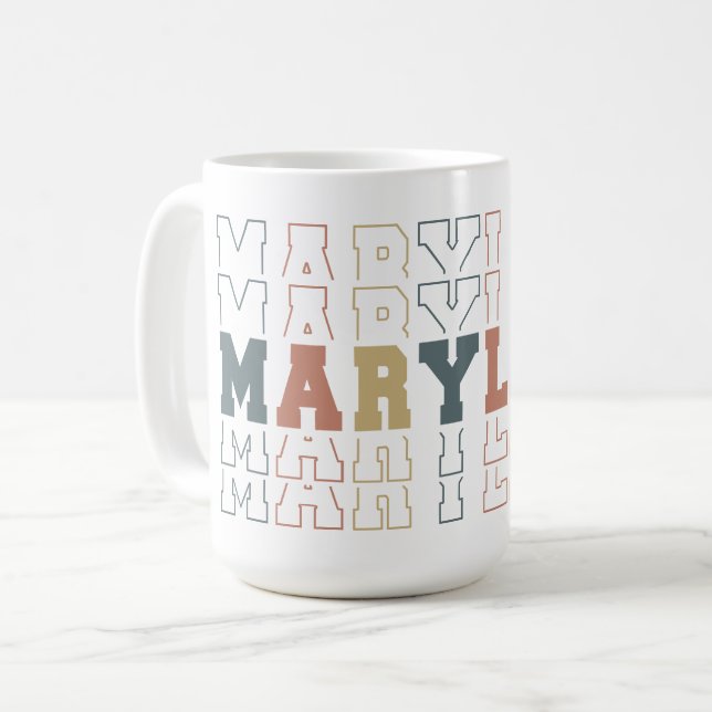 Taza De Café Maryland (Anverso izquierdo)