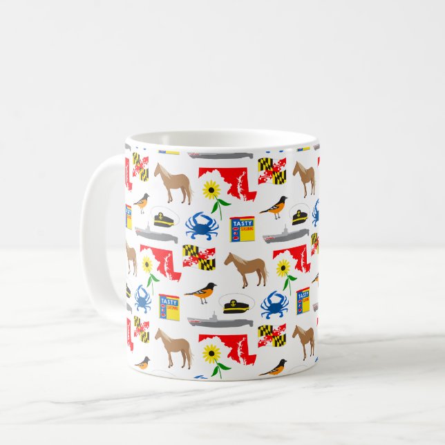 Taza De Café Maryland (Anverso izquierdo)