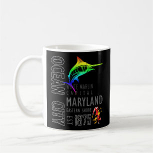 Taza De Café Maryland White Marlin Capital Este S