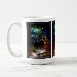 Taza De Café Más allá del espacio y el tiempo Fractal Art II Sp