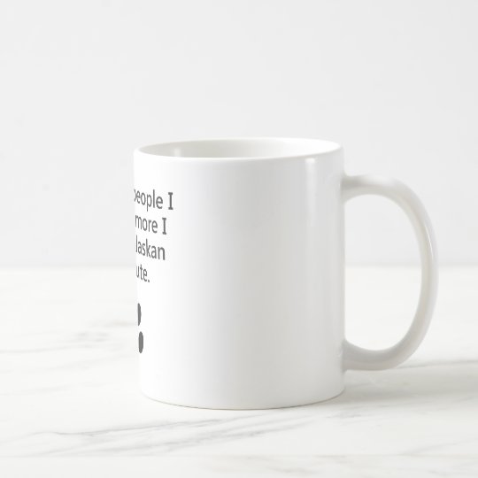 Taza De Café Más amor de I mi Malamute de Alaska