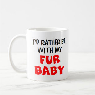 Taza De Café más bien estar con un bebé de piel