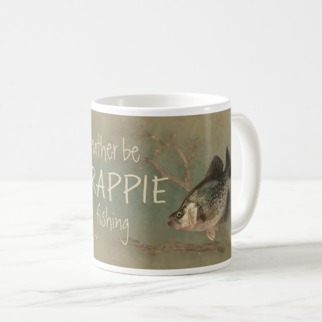 Taza De Café Más bien ser una pesca rappie (Anverso derecho)