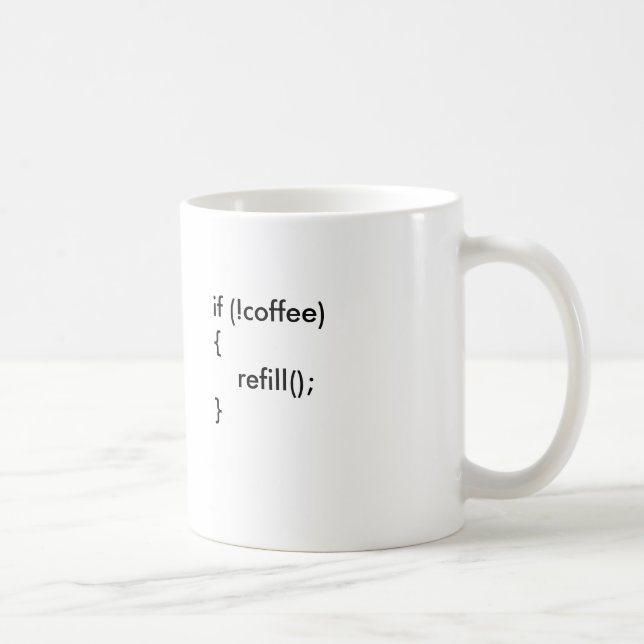 Taza De Café Más café (Derecha)