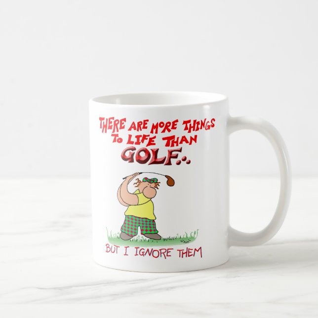Taza De Café Más cosa-golf (Derecha)