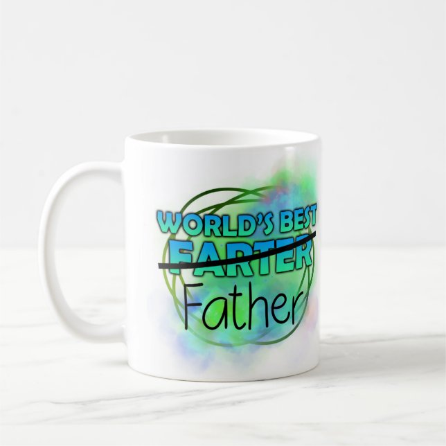 Taza De Café Más Farter Mug del Mundo (Izquierda)