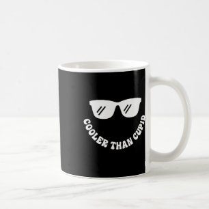 Taza De Café Más Frío Que Cupido - Frente Y Ck, San Valentín Re