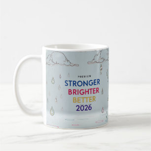 Taza De Café Más Fuerte Más Brillante Mejor 2026 Arte de Boce