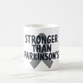 Taza De Café Más fuerte que el Parkinson