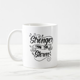 Taza De Café Más Fuerte Que La Tormenta