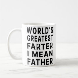 Taza De Café Más lejos me refiero a padre del mundo