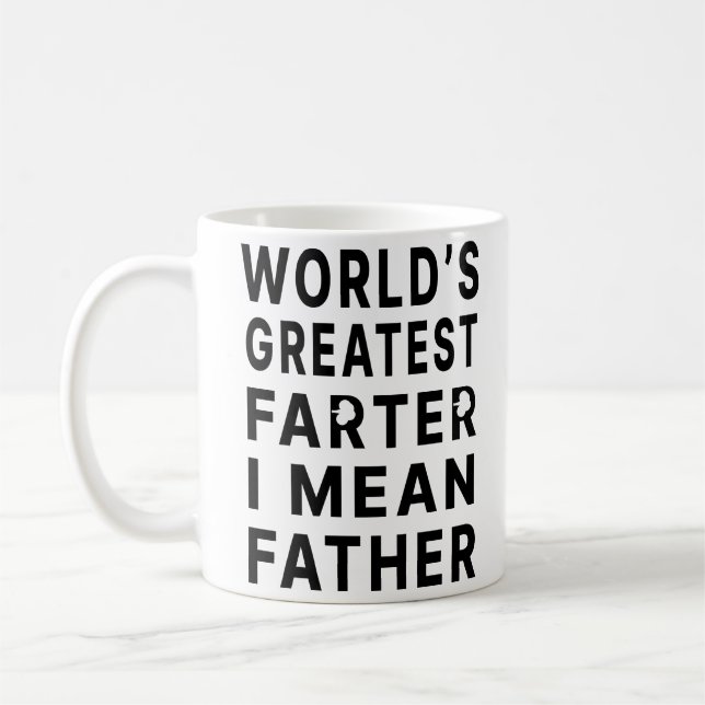 Taza De Café Más lejos me refiero a padre del mundo (Izquierda)