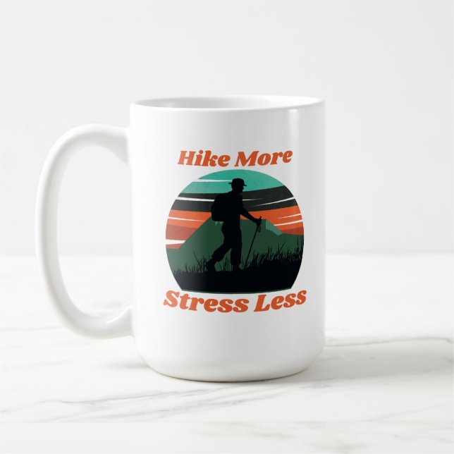 Taza De Café Más, menos estrés (Izquierda)