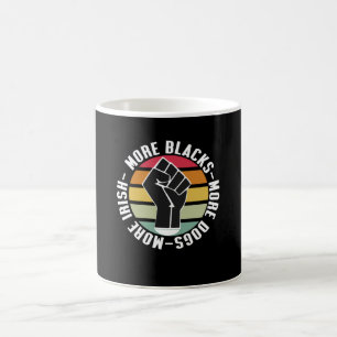 Taza De Café Más negros más perros más irlandeses