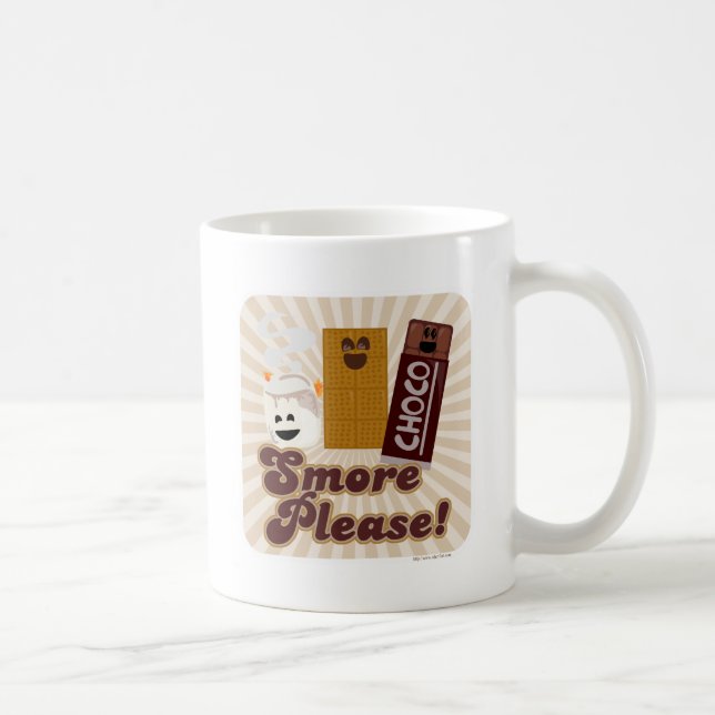 Taza De Café Más Por Favor Divertido Diseño De Postres Cutos (Derecha)