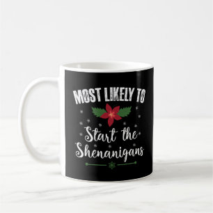 Taza De Café Más Probable Que Inicie Las Travesuras De Navidad