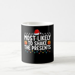 Taza De Café Más Probable Que Sacuda Los Regalos Fiesta De Navi