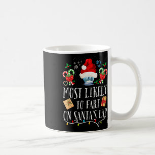 Taza De Café Más Probable Que Se Pase De Gases En El Regazo De