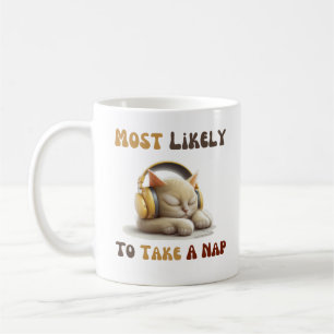 Taza De Café Más Probable Que Se Tome Una Siesta