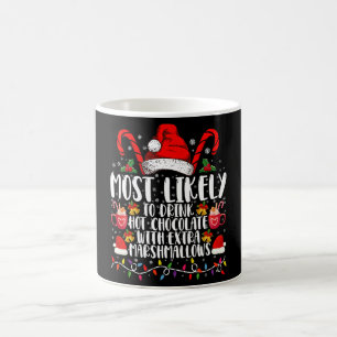 Taza De Café Más Propenso A Beber Malvaviscos De Chocolate Cali