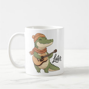 Taza De Café Más tarde caimán