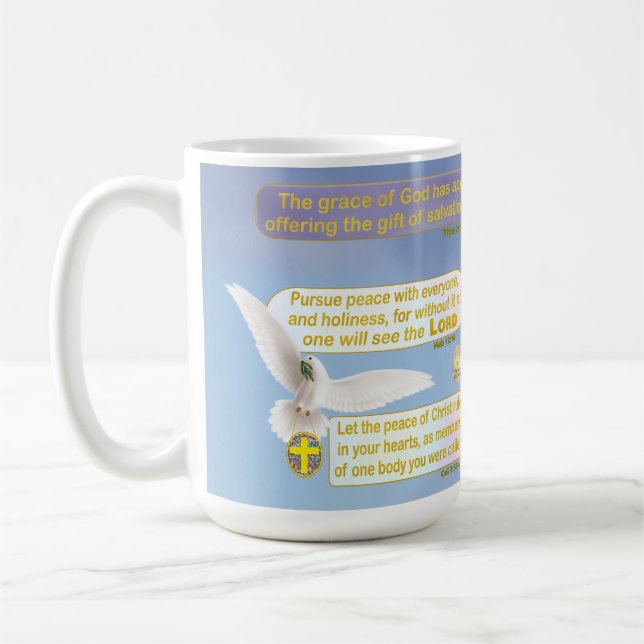 Taza De Café ¡más versos de la Biblia para despertar! (Izquierda)