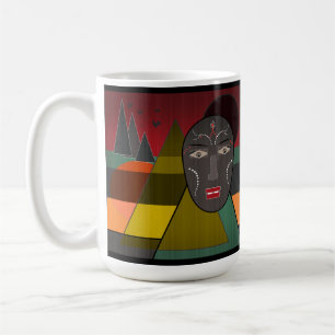 Taza De Café Máscara africana