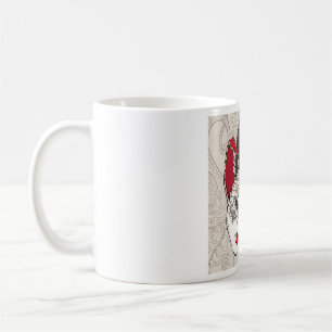 Taza De Café Máscara de Bufón de Mardi Gras Carnaval Veneciano