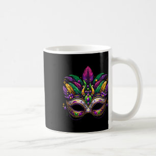 Taza De Café Máscara de Carnaval Festivo de Mardi Gras Disfraz 