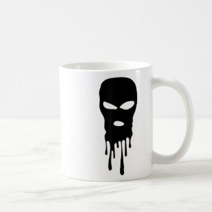 Taza De Café Máscara de esquí Balaclava Bandit Máscara Robber M
