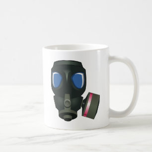 Taza De Café Máscara de gas