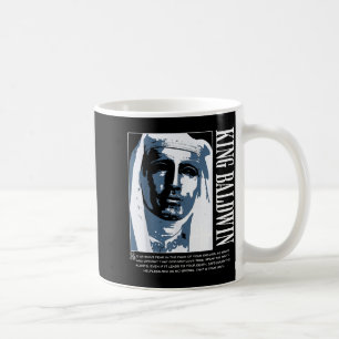 Taza De Café Máscara de Plata Rey Baldwin Iv Meme El Rey Lepros
